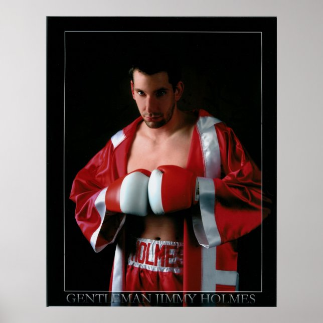 "Gentleman" Jimmy Holmes Poster (Front)