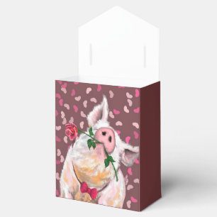 Gentleman Pig - Romantic - Funny Favor Box
