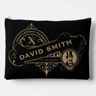 Gentleman’s Victorian Barbershop Accessory Pouch