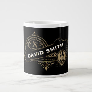 Gentleman’s Victorian Barbershop Large Coffee Mug
