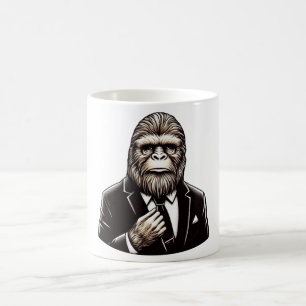 Gentleman Sasquatch - Funny Bigfoot Coffee Mug