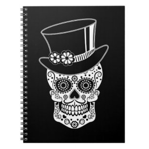 Gentleman Sugar Skull Notebook