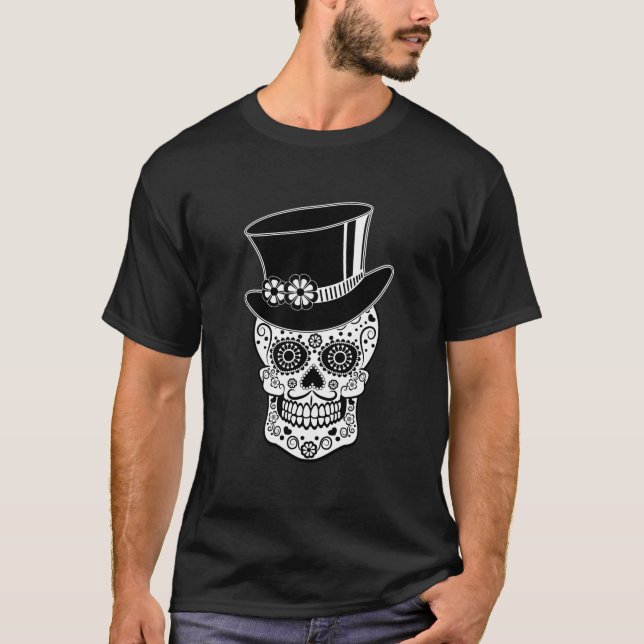 Gentleman Sugar Skull T-Shirt (Front)