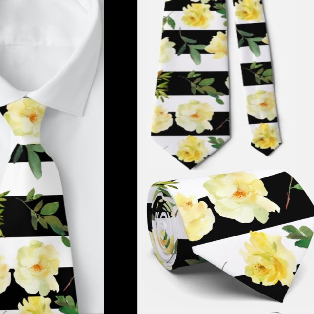 Gentleman's Tie | Wedding & Event Floral Necktie (Creator Uploaded)