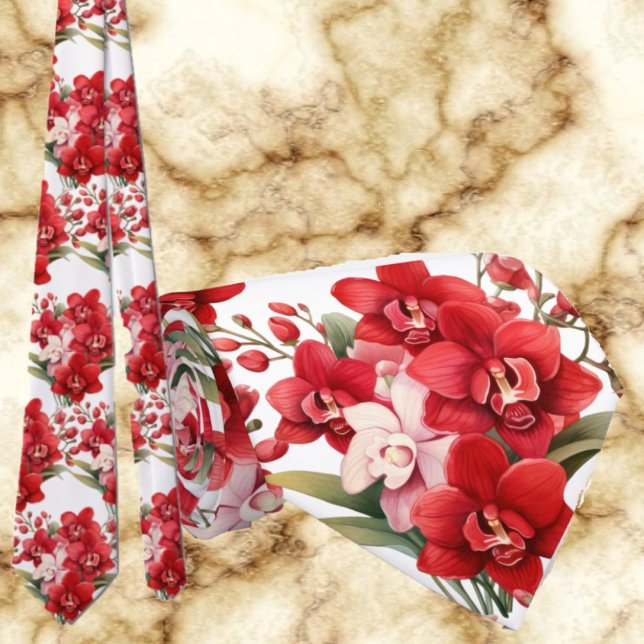 Gentleman's Tie | Wedding & Event Floral Necktie (Creator Uploaded)