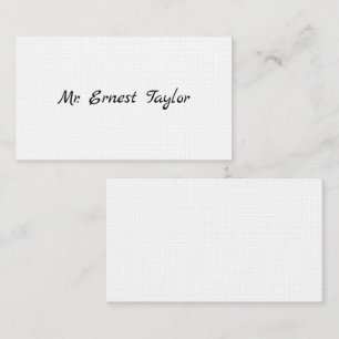 Gentleman's Victorian Calling Cards