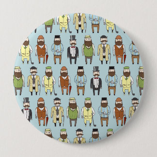 Gentlemen 4 Inch Round Button