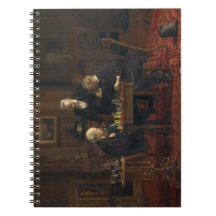 Gentlemen Playing a Game of Chess (Thomas Eakins) Notebook