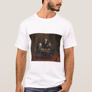 Gentlemen Playing a Game of Chess (Thomas Eakins) T-Shirt