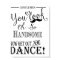 Gentlemen’s Bathroom Wedding Sign modern moustache