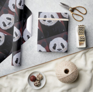 Gentlest of Giants Painting by Alfred Fox Wrapping Paper