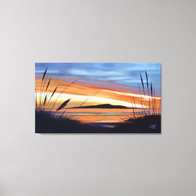 Gently Over Kapiti Canvas Print (Front)