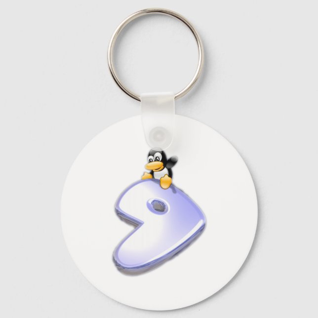Gentoo Linux Keychain (Front)