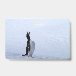 Gentoo penguin badge