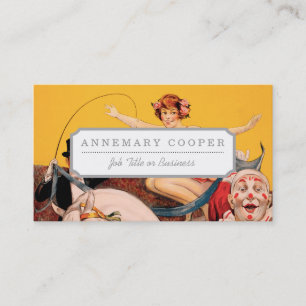 Gentry Bros. Circus Business Card
