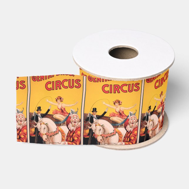 Gentry Bros. Circus Grosgrain Ribbon (Spool)