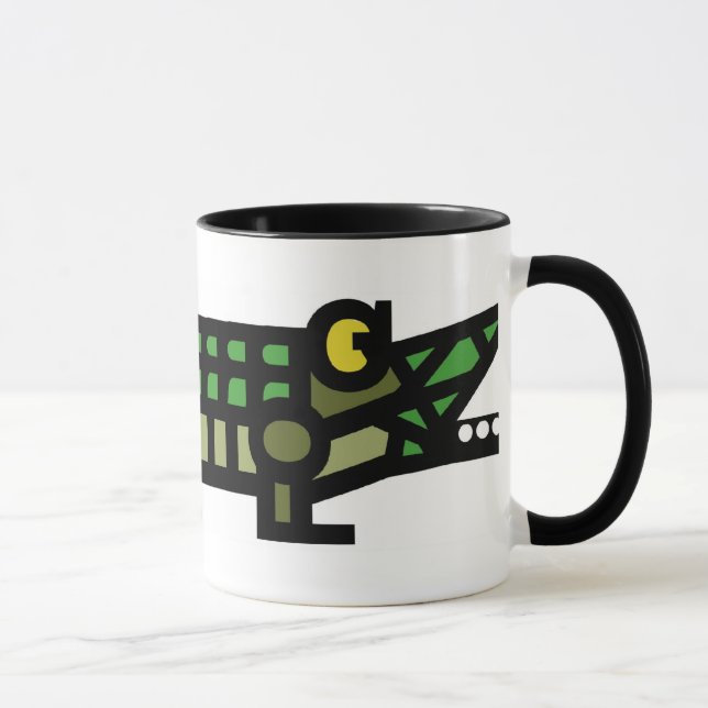"Genuine" Alligator Mug (Right)