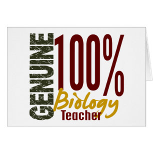 Genuine Biology Teacher