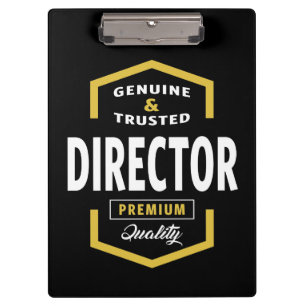Genuine Director Gift Ideas Clipboard