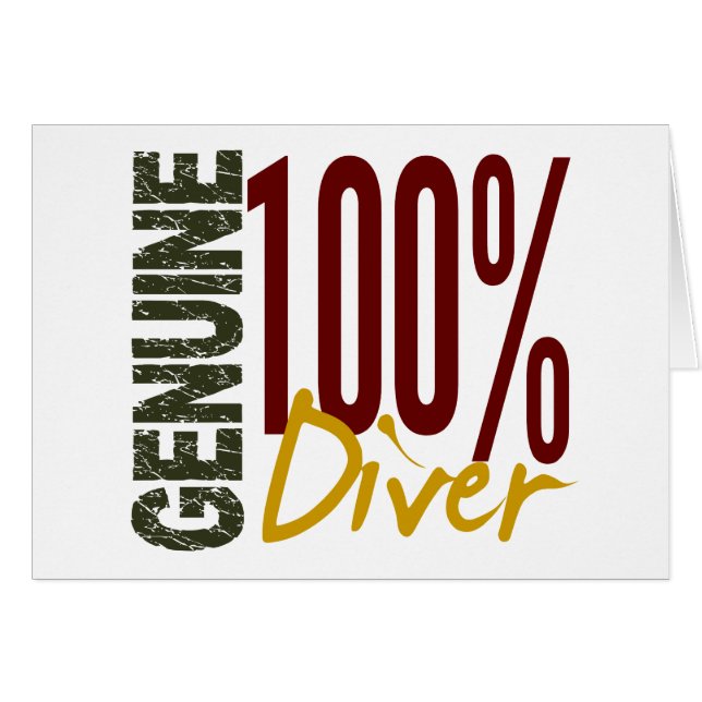 Genuine Diver (Front Horizontal)