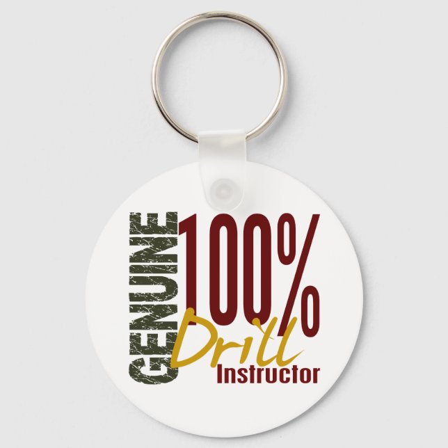 Genuine Drill Instructor Keychain (Front)