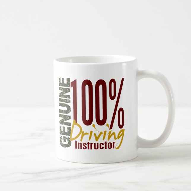 Genuine Driving Instructor Coffee Mug (Right)