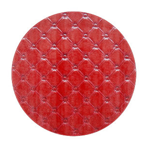 Genuine Leather Upholstery: Versatile Decor Cutting Board