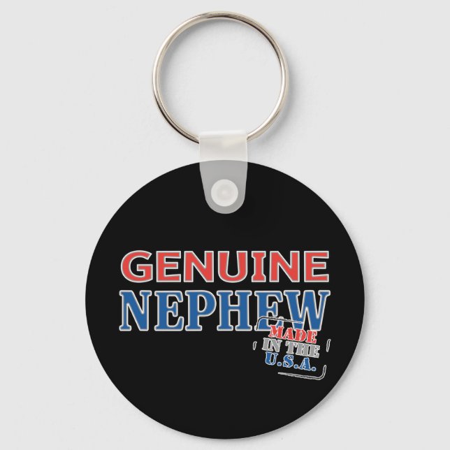 Genuine Nephew Keychain (Front)