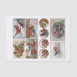 Genuine (not AI) Robin Bird Ephemera Fussy Cuts Tissue Paper<br><div class="desc">This decoupage paper is available in two different weights and multiple sizes which you can choose with the drop-down menus.</div>