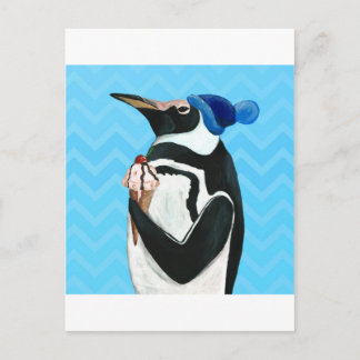 Genuine Penguin Postcard