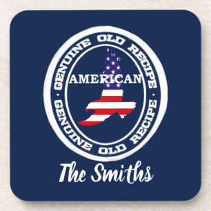 Genuine Recipe American Coaster