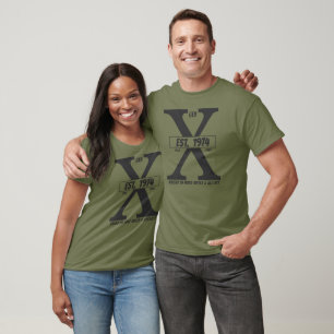 GenX T-Shirt Est. Year Raised On Hose Water