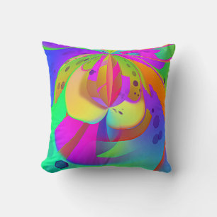 Geo All Fruit Throw Pillow
