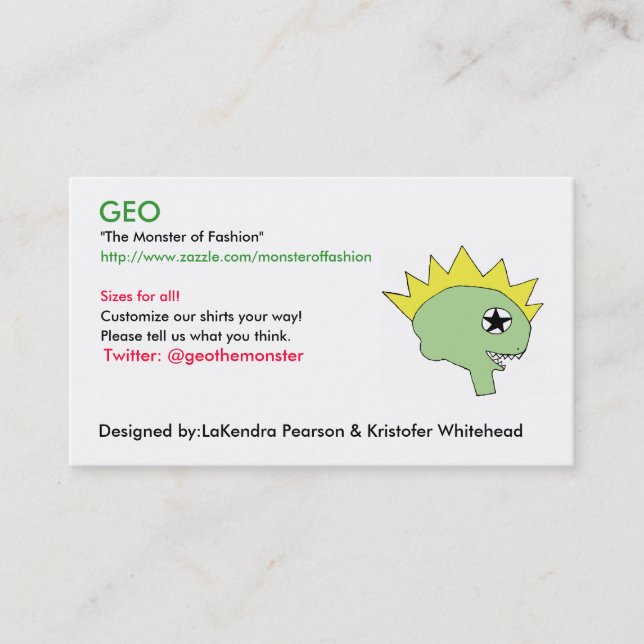 GEO cards (Front)