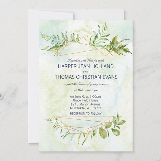 Geo Envy Invite Card (Front)