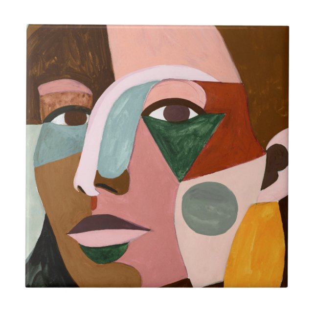 Geo Face Tile (Front)