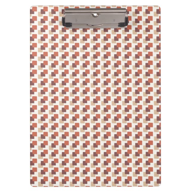 Geo Focus Warm Neutral Clipboard (Front)