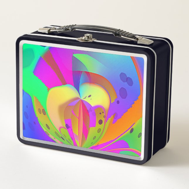 Geo Fruit Metal Lunch Box (Front)