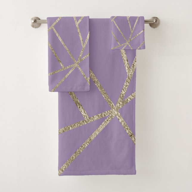 Geo Gold Lavender classique n°1 (En situation)