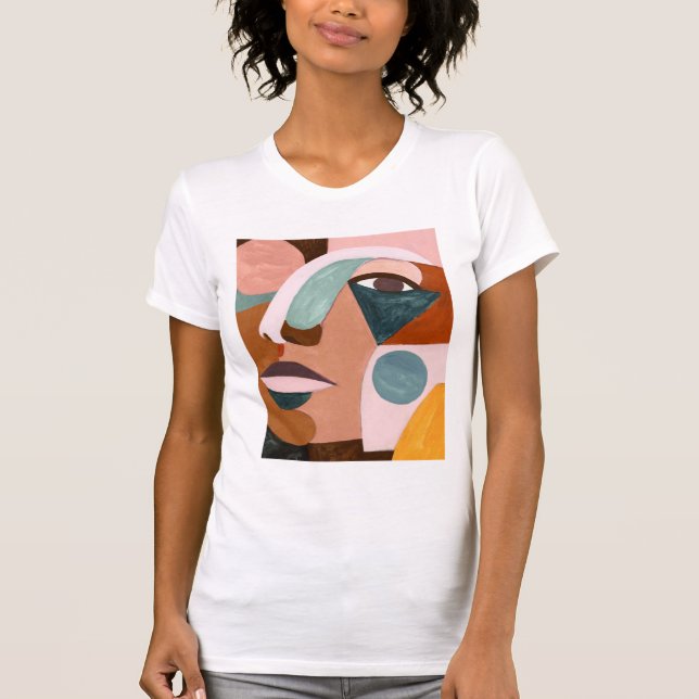 Geo Half Face T-Shirt (Front)