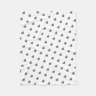 Geo Heart Icon Pet Fleece Blanket