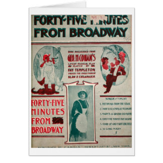 Geo. M. Cohan 45 minutes de Broadway