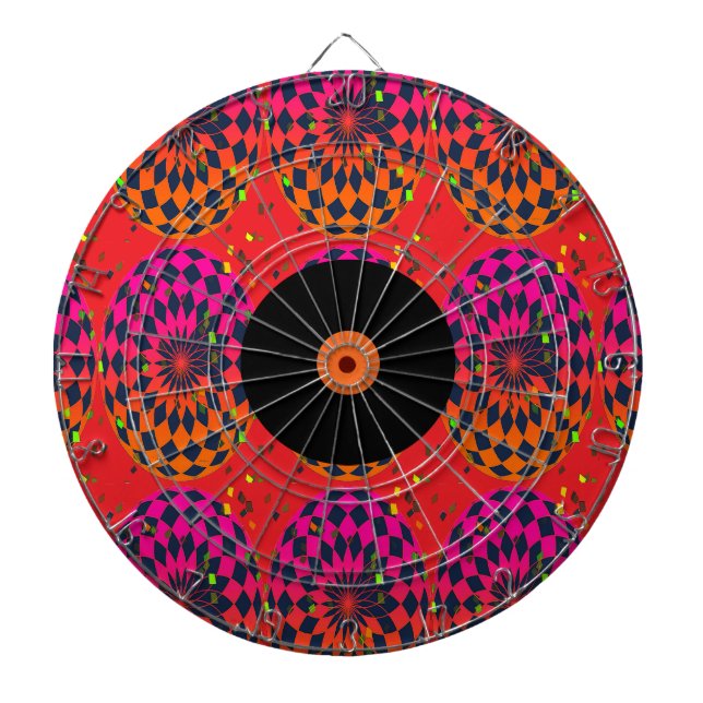 Geo Orbs  Dartboard (Front)