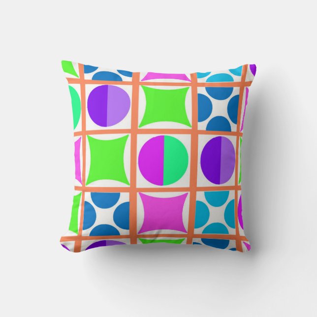Geo Throw Pillow (Front)