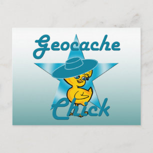 Geocache Chick #7 Postcard