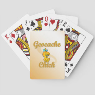 Geocache Chick Playing Cards