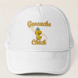 Geocache Chick Trucker Hat