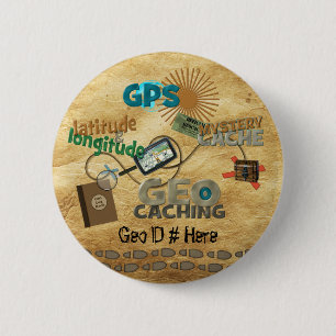 Geocache Fever - Customize 2 Inch Round Button