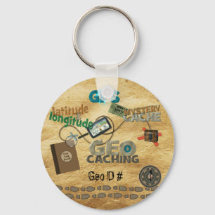 Geocache Fever - Customize Keychain