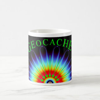 Geocache Fractal Coffee Mug